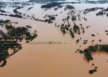 Estado tem 478 municípios afetados pelas chuvas — Foto: Adrine Zigulich