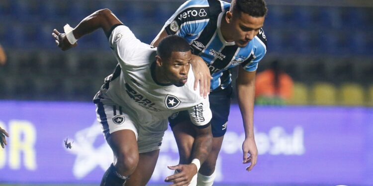 Botafogo derrota o Grêmio e assume liderança do Brasileirão