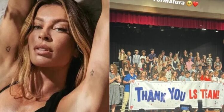 Grazi Massafera celebra formatura de sua filha com Cauã Reymond