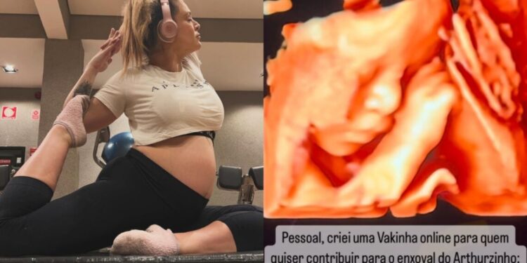 Atriz de “Chiquititas” faz vaquinha para montar enxoval de bebê