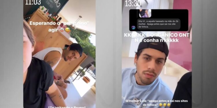 Cigarro orgânico? Virginia “flagra” Zé Felipe fumando, e cantor se explica