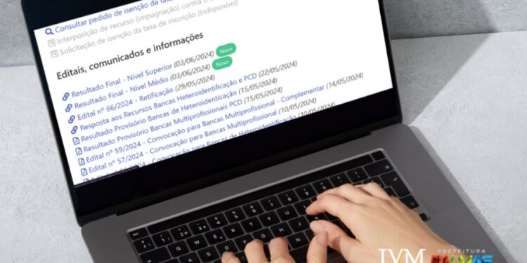 Resultado final do concurso do Quadro Geral da prefeitura de Palmas está disponível para consulta 