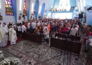 Caso ocorreu na paróquia São Sebastião Reprodução / Facebook