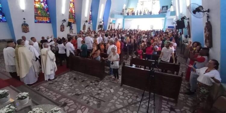 Caso ocorreu na paróquia São Sebastião
Reprodução / Facebook