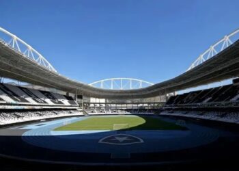 Estádio Nilton Santos, palco do confronto desta quarta-feira Vítor Silva/Botafogo