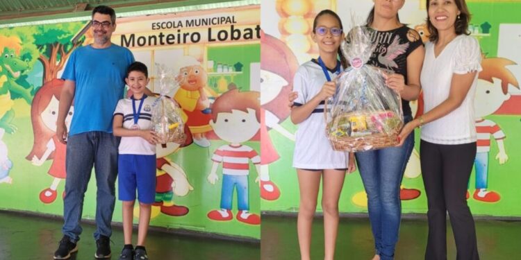 Alunos da Escola Municipal Monteiro Lobato são premiados pelo Ministério Público do Trabalho