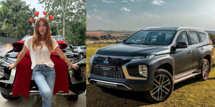 Gio Ewbank compra carro de mais de R$ 410 mil: conheça o Pajero Sport