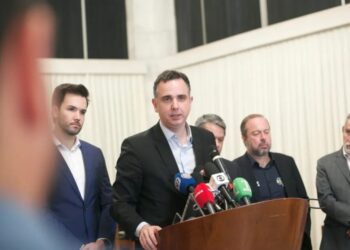 “Não podemos permitir que o Brasil vire um palco de agressões entre instituições, verborragia", disse Pacheco Kewin Wiwlaiallas