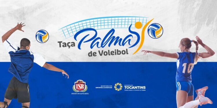 Governo do Tocantins promove a 1ª edição da Taça Palmas de Voleibol neste fim de semana