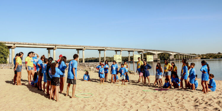 Brincadeiras e aprendizado contemplam crianças com o Projeto Botinho, do Governo do Tocantins, em Barra do Ouro