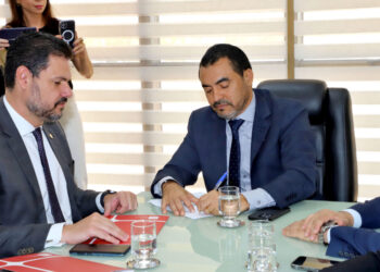 Governador Wanderlei Barbosa e o corregedor nacional do Ministério Público assinam compromisso para o fortalecimento de políticas públicas no Tocantins