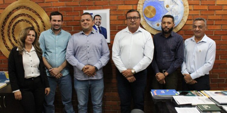 Governo do Tocantins recebe representantes da ACIG para tratar sobre realização da Fenesul, em Gurupi. Crédito: Kaio Costa/Governo do Tocantins