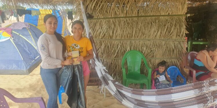 Naturatins inicia ação nas praias na região do Parque Estadual do Cantão