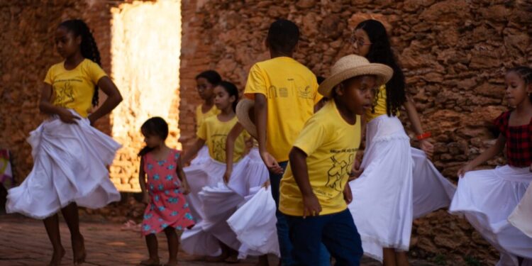 Com o apoio do Governo do Estado, via Secretaria da Cultura, a presença do grupo de Suça Tia Benvinda marca a primeira vez que o Tocantins é representado no festival - Foto: Aelson Moura/Asccuna