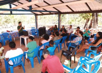 Associação de Mulheres Produtoras dos Projetos de Assentamento Santo Onofre e Santa Tereza I, em Ponte Alta, recebeu as orientações no sábado, 27 - Foto: Walker Ribeiro/Governo do Tocantins