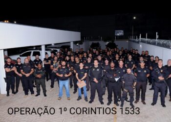 Operação conta com policiais civis de várias unidades especializadas, inclusive de outros estados - Luiz de Castro/Governo do Tocantins