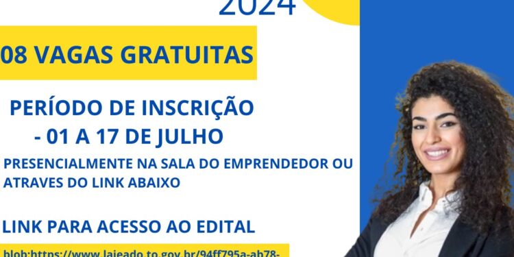 A Prefeitura de Lajeado do Tocantins e o Sebrae vem divulgar a pré-inscrição para o Seminário Empretec.