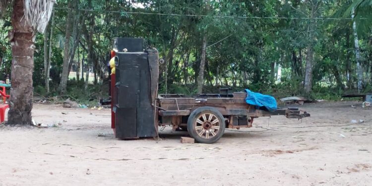 Várias aparelhagens de som foram apreendidas durante as ações da 3ª DEIMPO