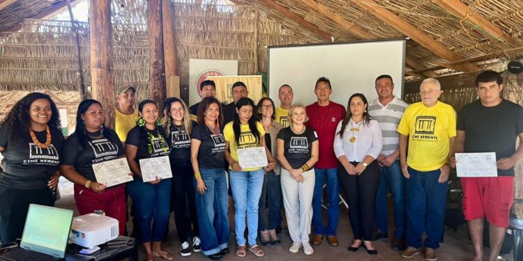 Projeto contemplado pela LPG tem evento de encerramento em aldeia Xerente