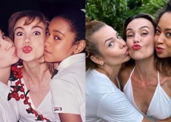 Estrelas da primeira versão da novela compartilharam foto nostálgica nas redes sociais Instagram/Flavia Monteiro