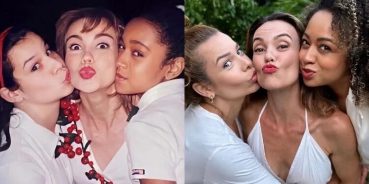 Estrelas de “Chiquititas” recriam foto juntas 27 anos depois; veja