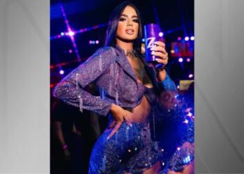 A influenciadora Aline Ferreira, 33 anos, morreu após procedimento estético Crédito: Reprodução/redes sociais