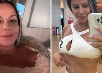 Viviane Araújo tranquiliza fãs após cirurgia de hérnia umbilical Instagram/Viviane Araújo