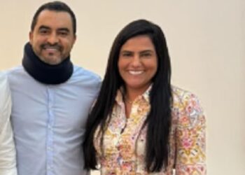 Governador Wanderlei Barbosa faz uso de colar cervical após descoberta de hérnia — Foto: Reprodução/ Redes Sociais