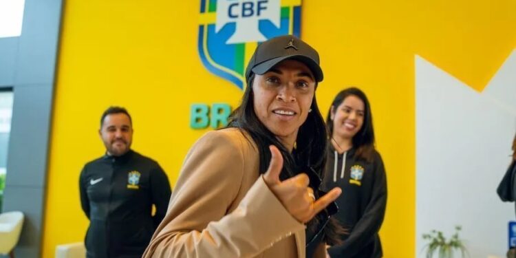 Marta se apresenta, e Seleção Feminina fica completa para Paris 2024