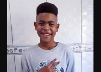 João Pedro Mattos, de 14 anos, morto durante operação policial em São Gonçalo (RJ) Foto: Reprodução/Twitter @_danblaz