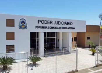 Fórum da Comarca de Novo Acordo — Foto: Divulgação/TJTO
