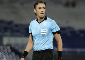 Árbitro Raphael Claus será o árbitro da final da Copa América 2024 Foto: Christian Alvarenga/Getty Images