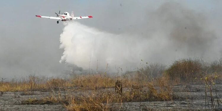 Pilotos e aviões estrangeiros poderão combater incêndios no Brasil