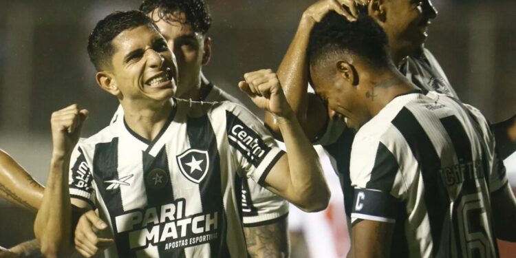 Botafogo bate Vitória e assume liderança do Brasileirão