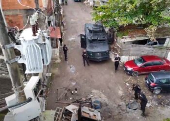 Polícia faz megaoperação contra tráfico e milícia no Rio de Janeiro Crédito: Divulgação/ Governo do RJ