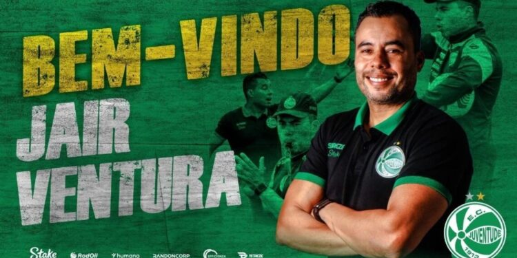 Juventude anuncia Jair Ventura como novo técnico