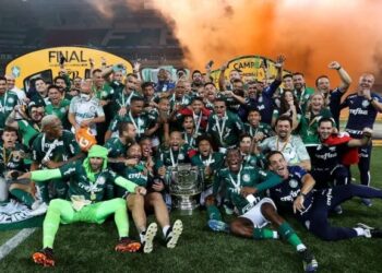O Palmeiras tem quatro conquistas, empatado com o Flamengo: 1998, 2012, 2015 e 2020 Crédito: Cesar Greco/Palmeiras
