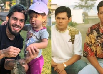 Virginia revelou que a filha já falou sobre o tio-avô em outras situações Instagram/Zé Felipe/Leonardo