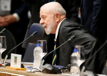 Presidente também cobrou atualização e rigor no combate a fraudes na Previdência 08/07/2024REUTERS/Cesar Olmedo