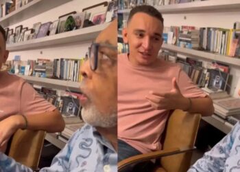 João Gomes e Gilberto Gil se encontram para conversar sobre piseiro Instagram/ Gilberto Gil