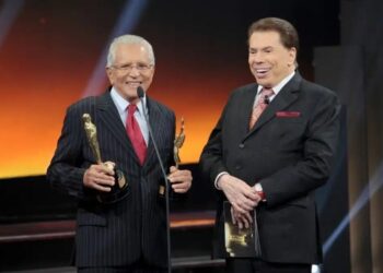 Carlos Alberto de Nóbrega conhece Silvio Santos há 60 anos Divulgação/SBT