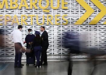 Aeroporto Internacional de São Paulo, em Guarulhos Carla Carniel/Reuters