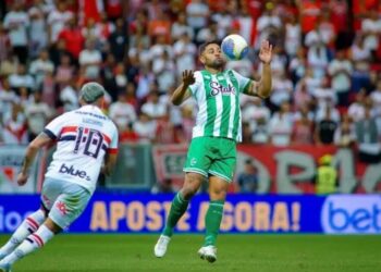 Juventude x São Paulo foi realizado no Mané Garrincha, em Brasília Fernando Alves/ECJ