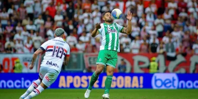 Juventude x São Paulo foi realizado no Mané Garrincha, em Brasília
Fernando Alves/ECJ