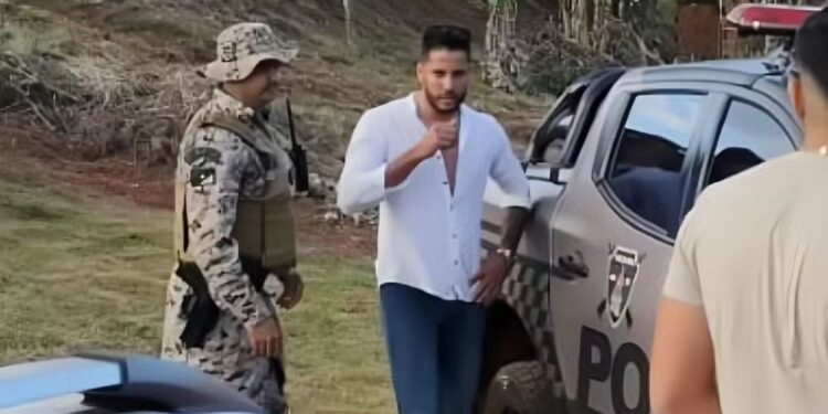 Influencer é detido após desobedecer ordem da PM para desligar som automotivo em festa sem autorização