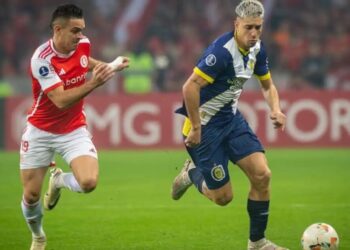 Inter foi eliminado para o rosario Central e não jogará as oitavas da Sul-Americana Reprodução/X/SudamericanaBR