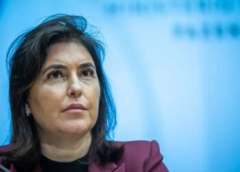 A ministra do Planejamento e Orçamento, Simone Tebet
Diogo Zacarias/MF