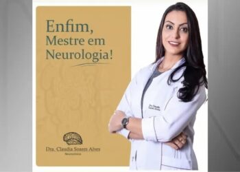 A médica Claudia Soares Alves foi presa por sequestrar bebê em Uberlândia (MG) Crédito: Reprodução/redes sociais