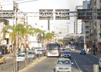 Região próxima à rodoviária de Porto Alegre (RS) Reprodução/Google Street View