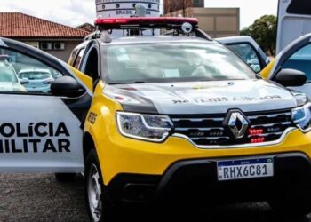 Viatura da Polícia Militar do Paraná PMPR